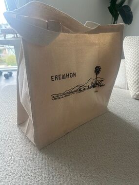 Erewhon - Coachella 2026 Cream Canvas Large Tote